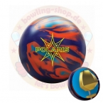Ebonite Polaris Bowlingball Orange - Sky - Purple Reaktiv starkgelt